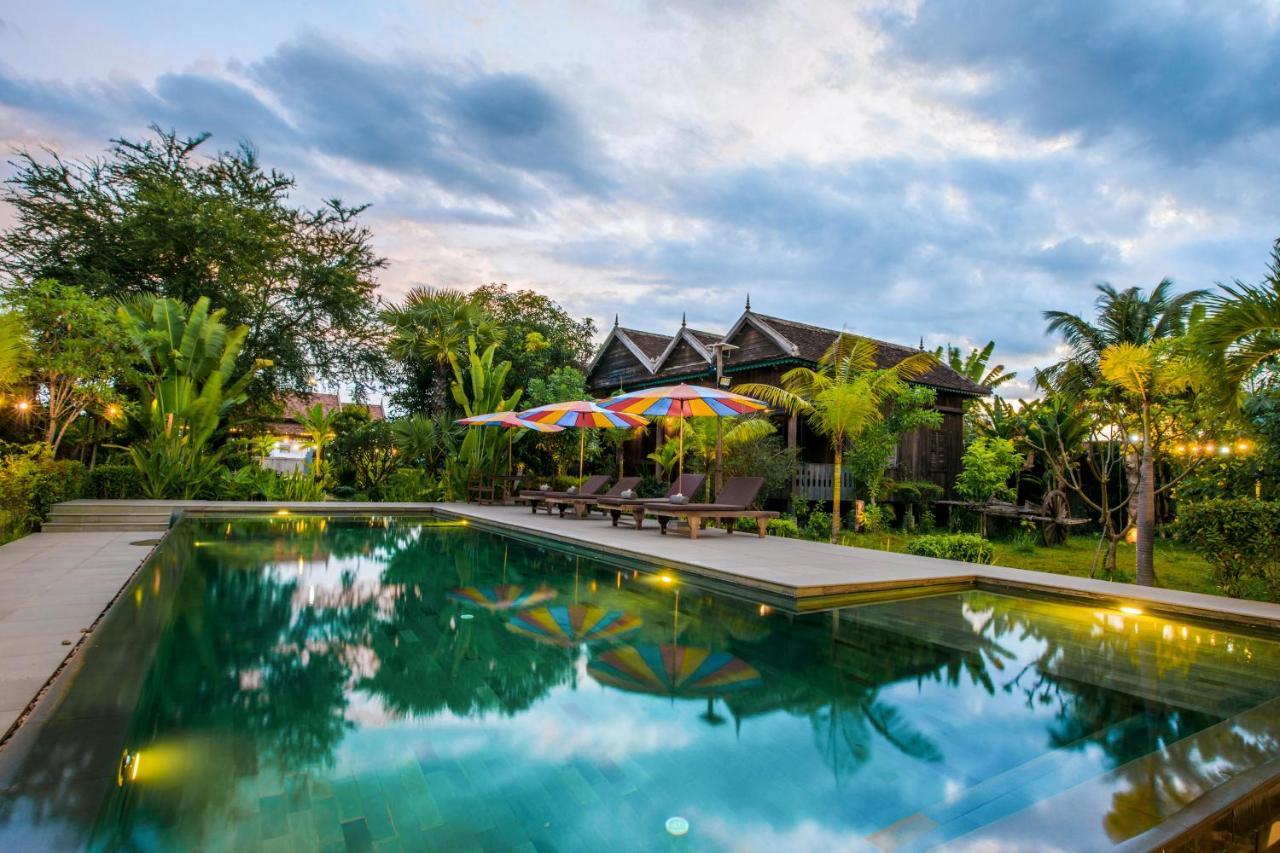 Phum Khmer Lodge - Village Cambodian Eco-Lodge เสียมราฐ ภายนอก รูปภาพ