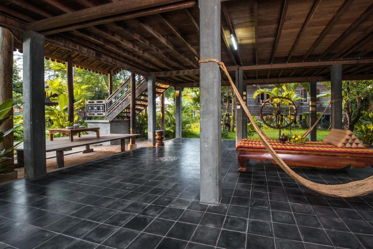 Phum Khmer Lodge - Village Cambodian Eco-Lodge เสียมราฐ ภายนอก รูปภาพ