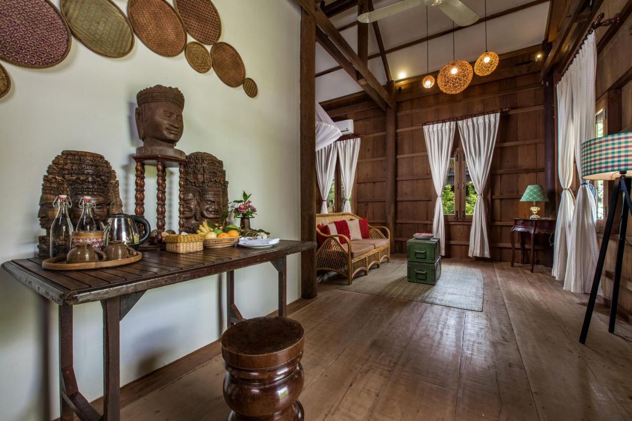 Phum Khmer Lodge - Village Cambodian Eco-Lodge เสียมราฐ ภายนอก รูปภาพ