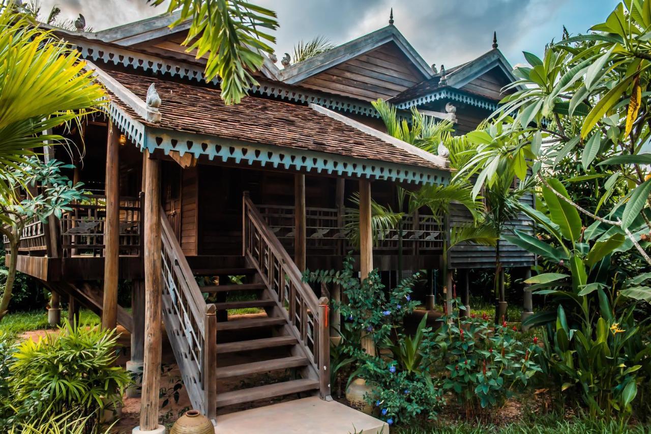 Phum Khmer Lodge - Village Cambodian Eco-Lodge เสียมราฐ ภายนอก รูปภาพ