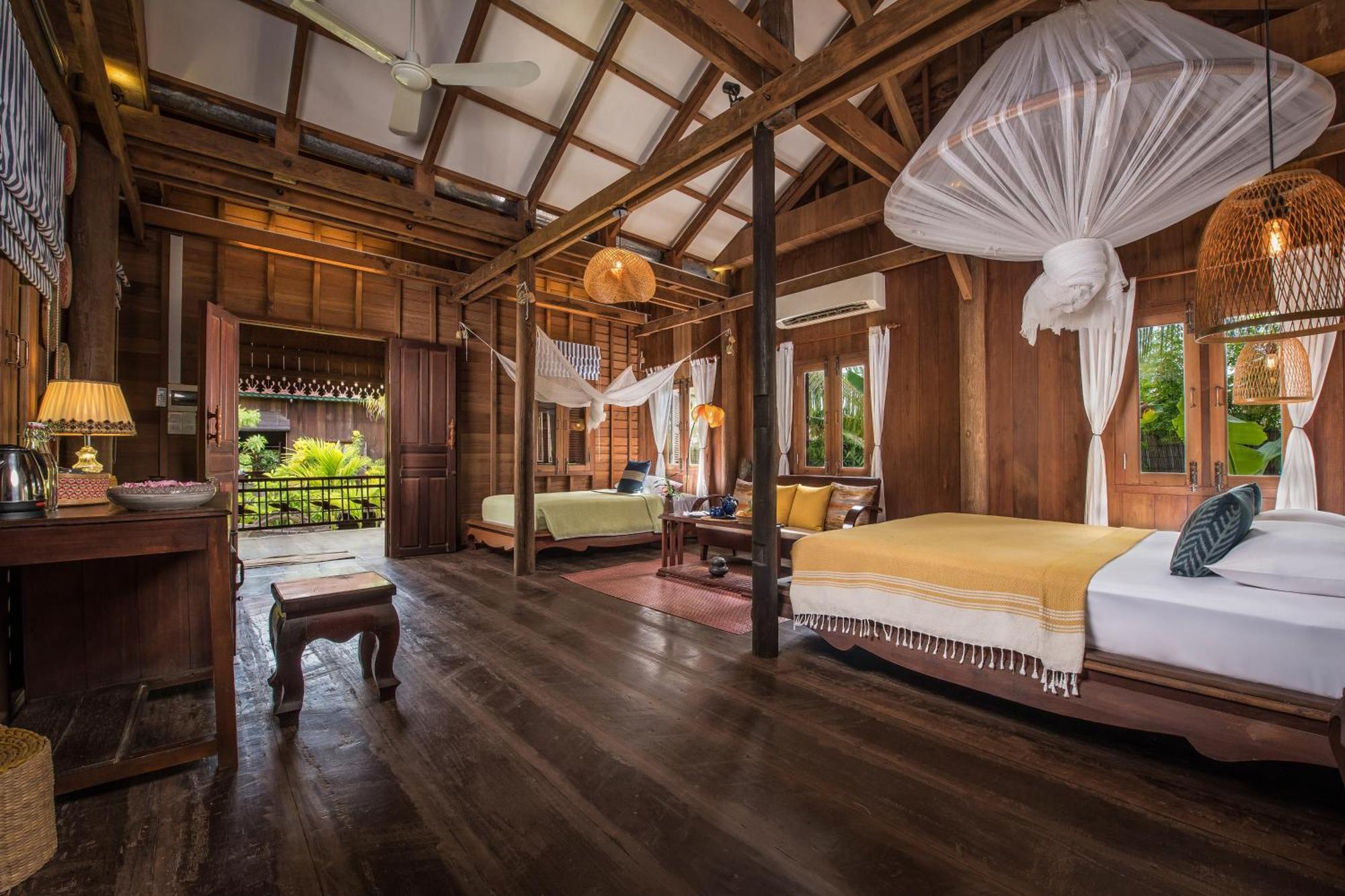 Phum Khmer Lodge - Village Cambodian Eco-Lodge เสียมราฐ ภายนอก รูปภาพ