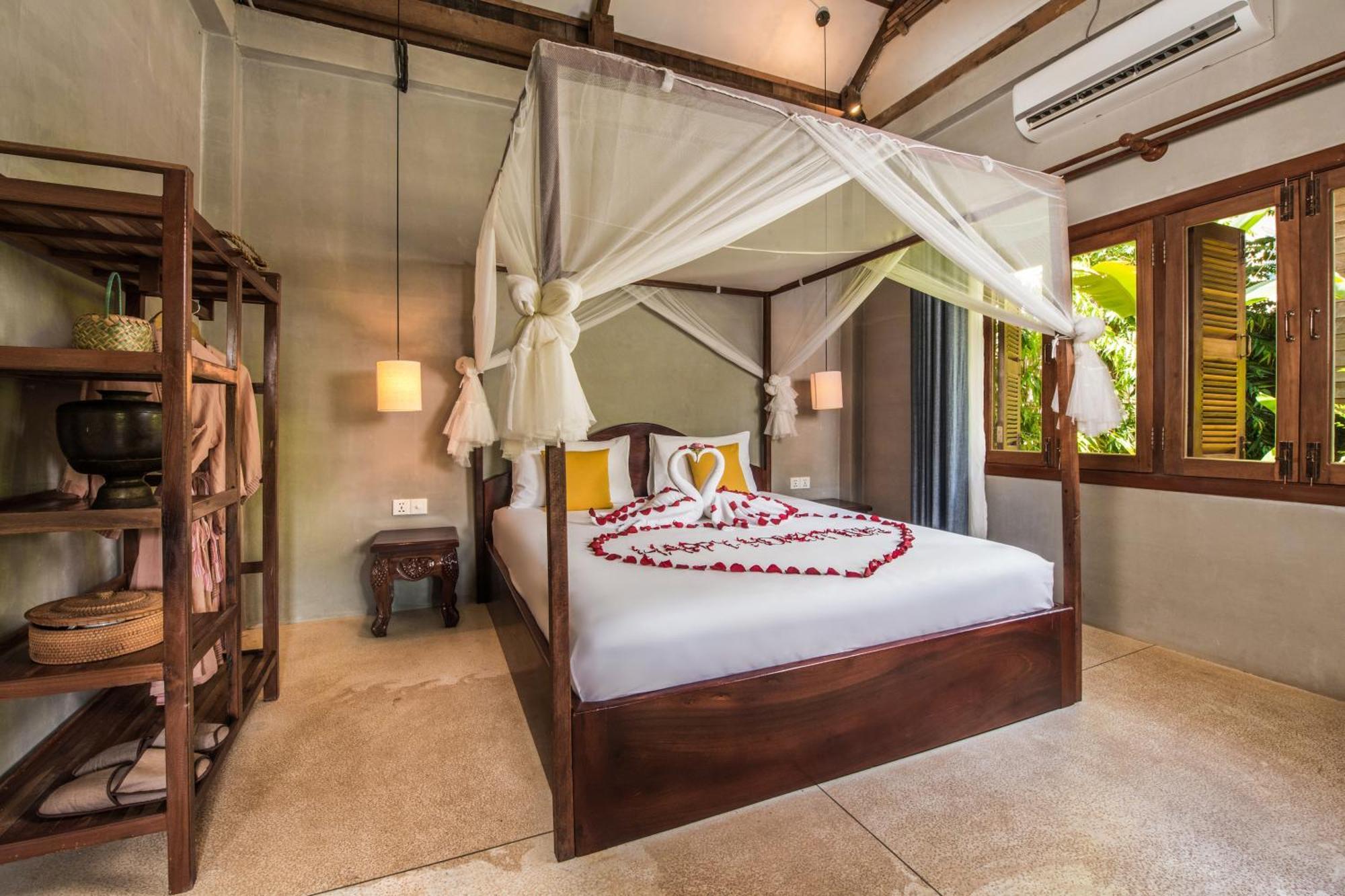 Phum Khmer Lodge - Village Cambodian Eco-Lodge เสียมราฐ ภายนอก รูปภาพ