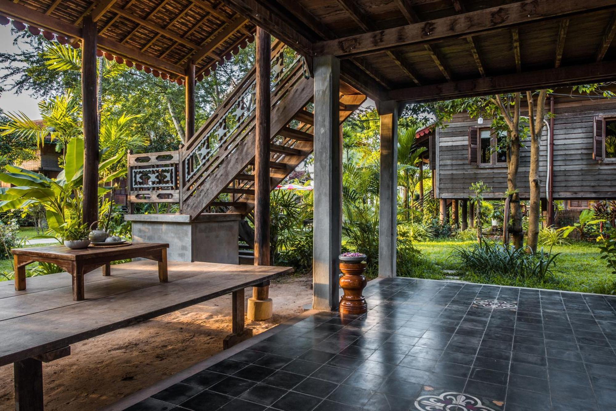 Phum Khmer Lodge - Village Cambodian Eco-Lodge เสียมราฐ ภายนอก รูปภาพ
