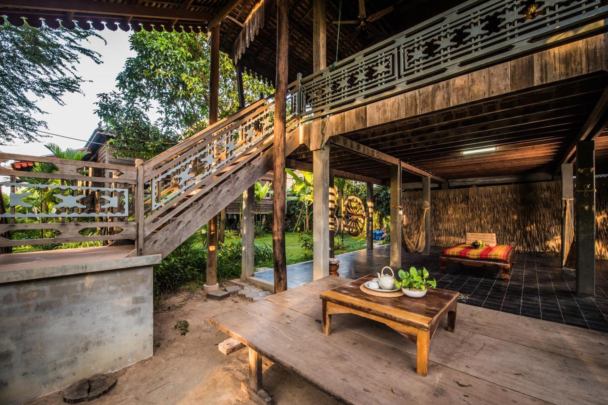 Phum Khmer Lodge - Village Cambodian Eco-Lodge เสียมราฐ ภายนอก รูปภาพ