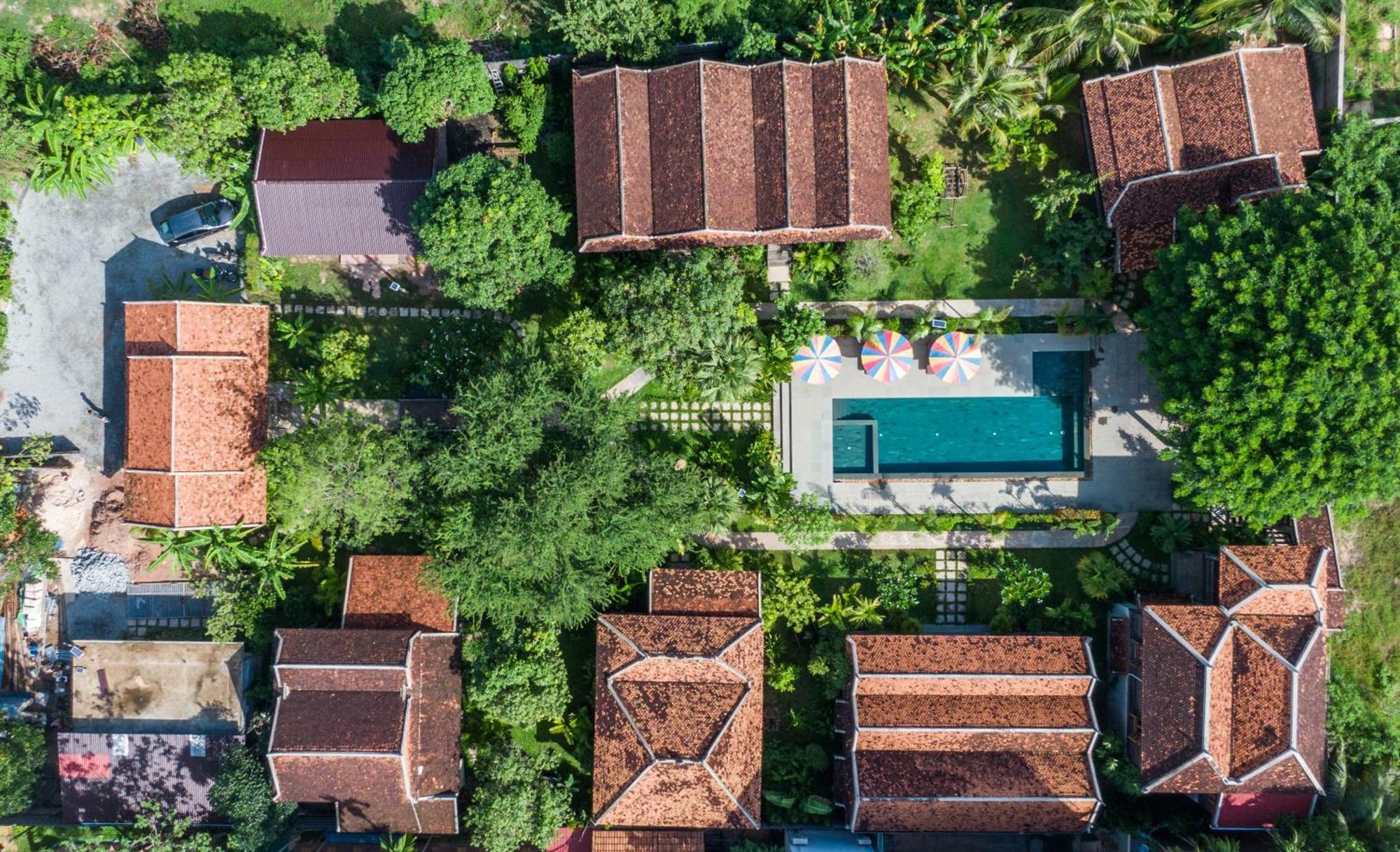 Phum Khmer Lodge - Village Cambodian Eco-Lodge เสียมราฐ ภายนอก รูปภาพ