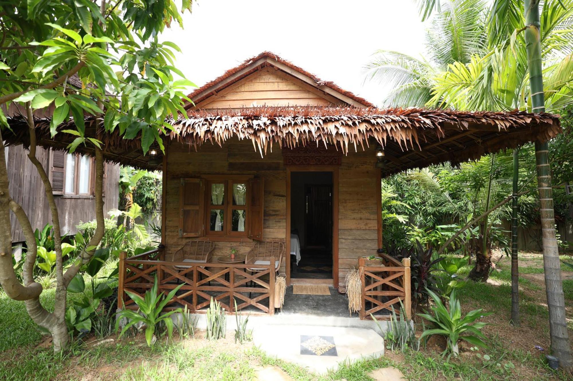 Phum Khmer Lodge - Village Cambodian Eco-Lodge เสียมราฐ ภายนอก รูปภาพ