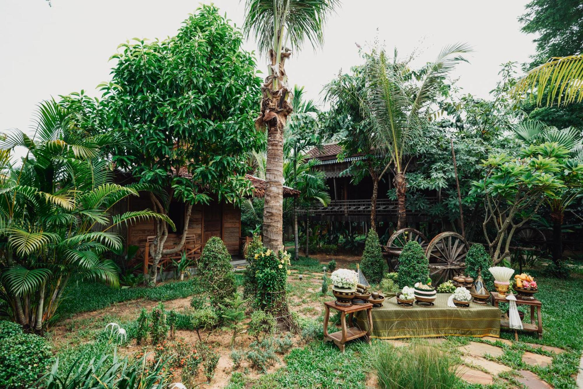 Phum Khmer Lodge - Village Cambodian Eco-Lodge เสียมราฐ ภายนอก รูปภาพ
