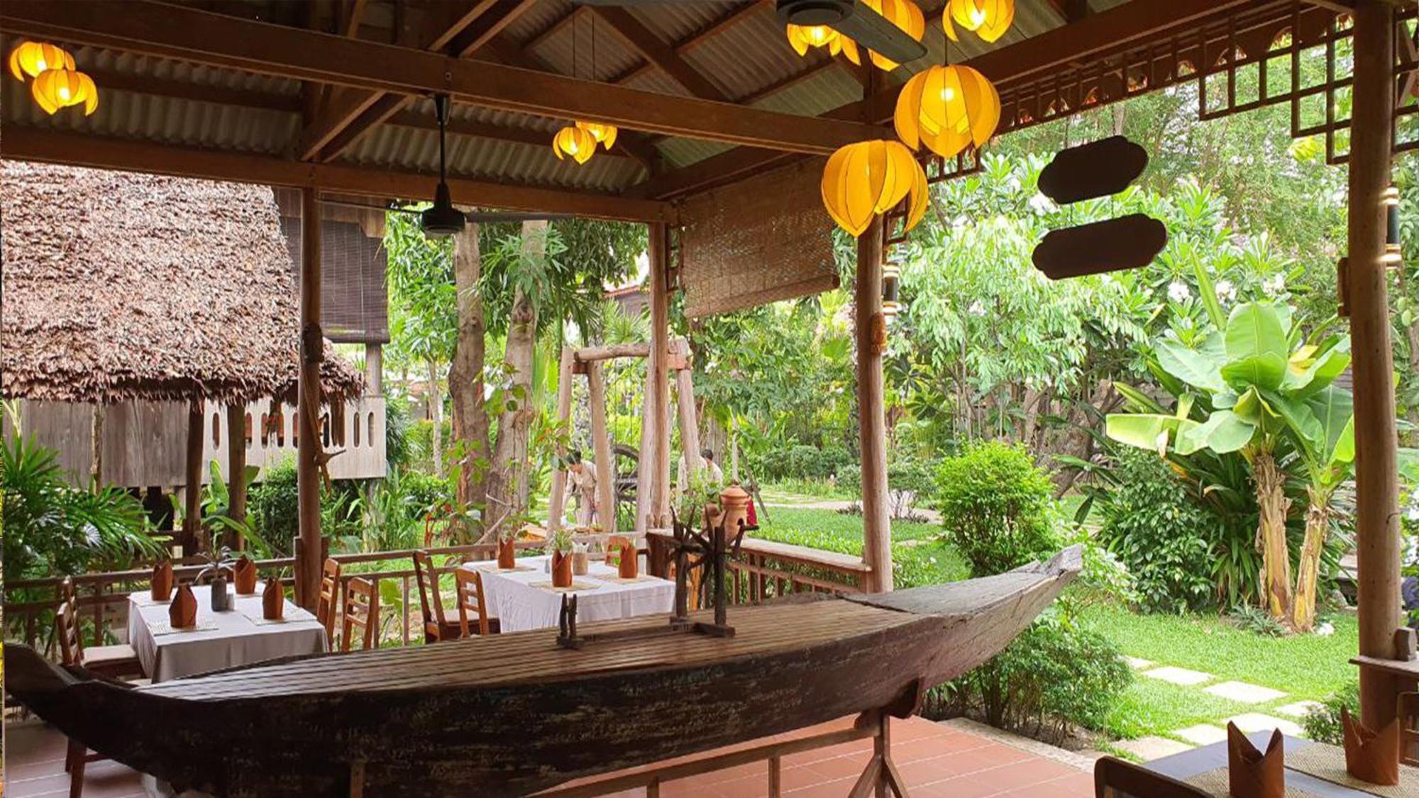 Phum Khmer Lodge - Village Cambodian Eco-Lodge เสียมราฐ ภายนอก รูปภาพ